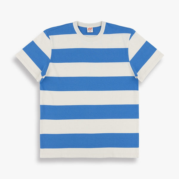 TSPTR Border Stripe T-Shirt - Royal/White