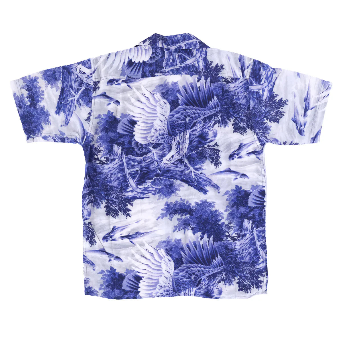 Avanti Hawaiian Shirt - Eagle Hunt - Blue