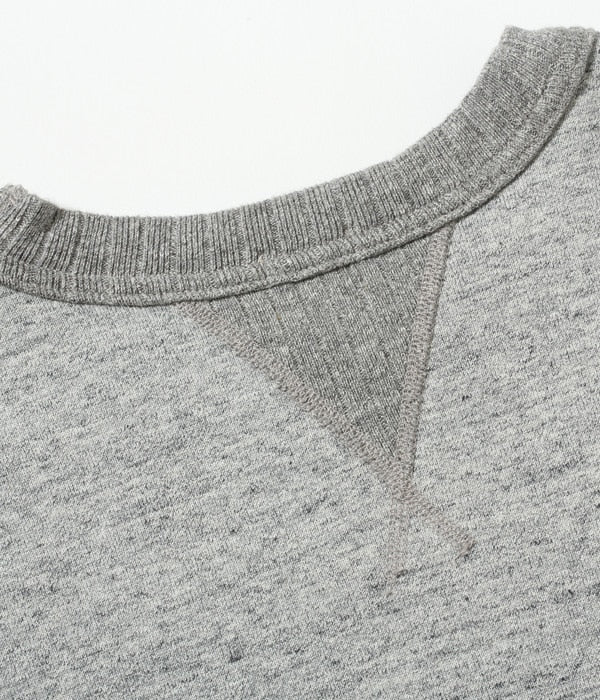 SUGARCANE WHITESVILLE HEAVY SWEATSHIRT - HEATHER GREY