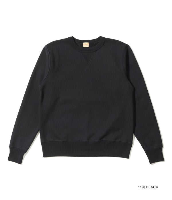 SUGARCANE WHITESVILLE HEAVY SWEATSHIRT - BLACK