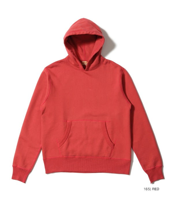 SUGARCANE WHITESVILLE HEAVY SWEAT HOODED PARKA - RED