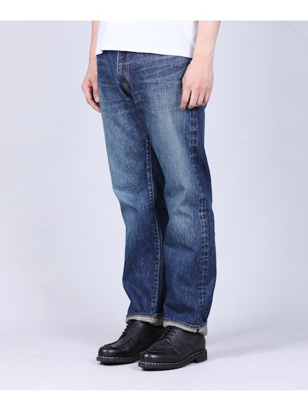 Japan blue J401 14.8oz US Cotton Classic Straight Selvedge Jean - Dark Wash