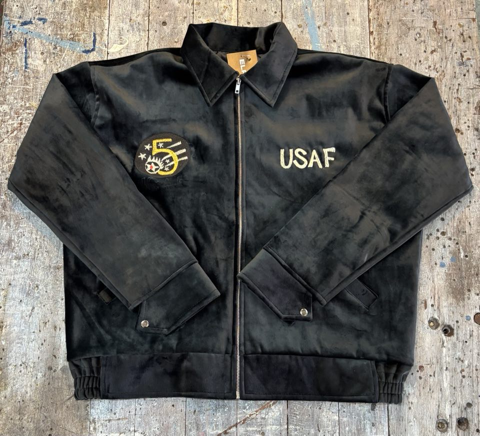 Embroidered Velvet Tour Jacket