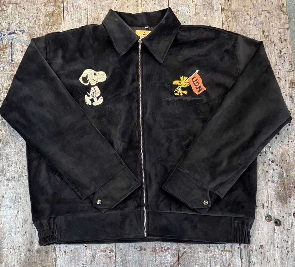 Embroidered Velvet Tour Jacket